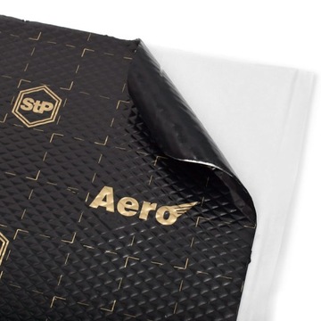 Коврик бутиловый звукоизоляционный StP Aero Gold 2,3мм, легкий, гибкий, 75х50см