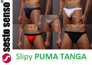 Трусики PUMA TANGA Sesto Senso, 5шт, цвета XL