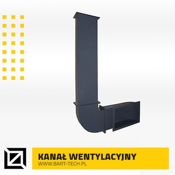 KANAŁ WENTYLACYJNY Z PVC 100/200 L=1000mm