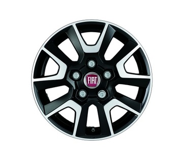 4× DISK HLINÍK FIAT OE 1397173080 6.0" X 16" 5X118 ET 68