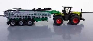 ТРАКТОР SIKU 1827 CLAAS XERION С БАКОМ 1:87