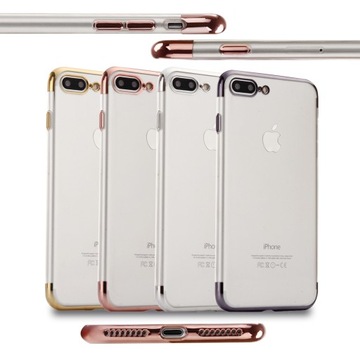 LUXURY SLIM CASE Etui do iPhone 8/7 PLUS + SZKŁO