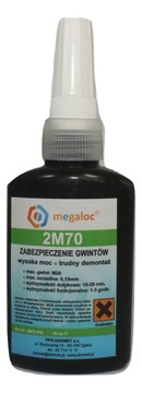 Klej do gwintów Megaloc 2M70 wysoka moc 50ml