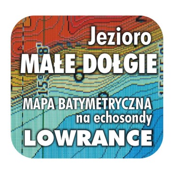 Jezioro Małe Dołgie mapa batymetryczna Lowrance BG