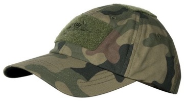 Czapka z Daszkiem Helikon Baseball Cap Rip-Stop Velcro Wz.93 PL Woodland