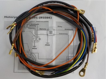 WIĄZKA INSTALACJA ELEKTRYCZNA MOTORYNKA PONY 301