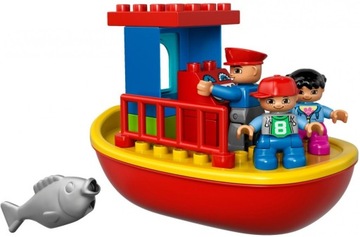 klocki LEGO Duplo 10805 Dookoła świata Zwierzęta Zoo Wieloryb Samolot