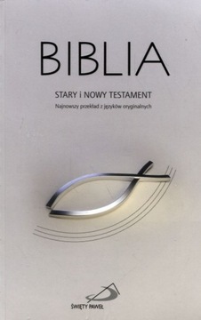 BIBLIA STARY I NOWY TESTAMENT PISMO ŚWIĘTE KOMUNIA