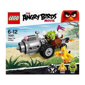LEGO Angry Birds 75821 Ucieczka Samochodem Świnek Używany