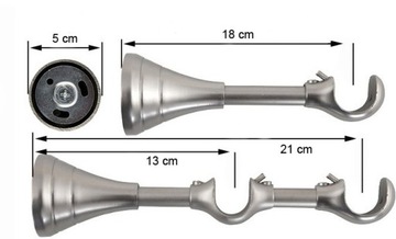 Карниз 340 см DOUBLE 3.4 MODENA Карнизы 25/19