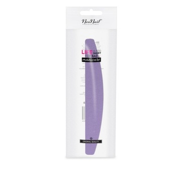NeoNail Polerka łódka 100/180 - fioletowa