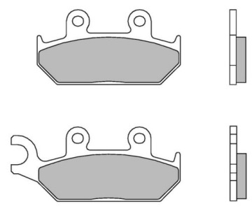 ПЕРЕДНИЕ КОЛОДКИ BREMBO YAMAHA XT600 E 90-03
