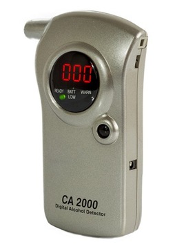 BREATHALyzers CA 2000 PRO +100 мундштуков + блок питания