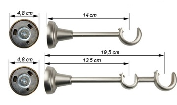 Карниз 260 см DOUBLE 2.6 MODENA Карнизы 25/19