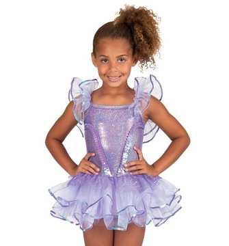 body BALET sukienka TANIEC tutu SK734 FIOLET 140cm