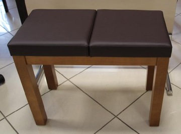 ДУЭТ деревянная скамейка, мягкое сиденье, прихожая