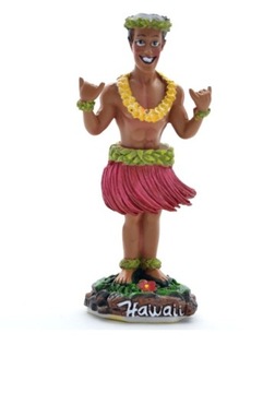 HULA DOLL,lalka, maskotka do auta, SHAKA KANE 852