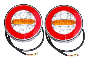 LAMPA TYLNA LED NACZEPY PRZYCZEPY LAWETY 12/24V