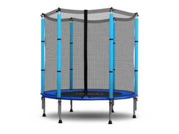 TRAMPOLINA Z SIATKĄ 140cm NEOSPORT DLA DZIECKA