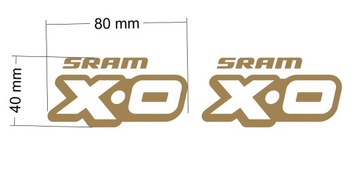 Наклейка на рукоятку SRAM XO НАКЛЕЙКИ