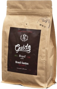 Guido Coffee свежеобжаренный кофе Brasil Santos 1 кг