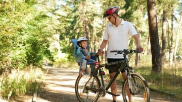 БЕЗОПАСНОЕ ВЕЛОСИПЕДНОЕ КРЕСЛО HTP SANBAS ДЛЯ БАГАЖНИКА