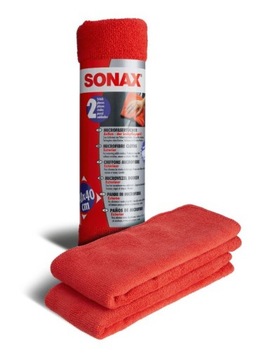 SONAX САЛФЕТКА ИЗ МИКРОФИБРЫ 40Х40 СМ 2 ШТ.