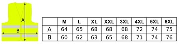 WIDOCZNA KAMIZELKA NADRUK POMOC DROGOWA ODBLASKOWY