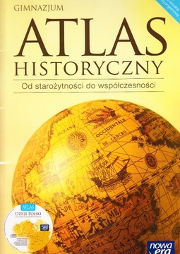 Atlas historyczny +CD Gimmazjum NOWA ERA