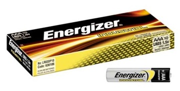 ENERGIZER 10x AAA R3 ПРОМЫШЛЕННЫЕ щелочные батарейки