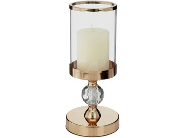 фото ориг. №7, Lantern decorative metal, glass 28 centimeters