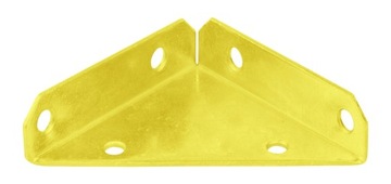 2x NAROŻNIK SKRZYNIOWY METALOWY 75x75x20x2,0 NS75