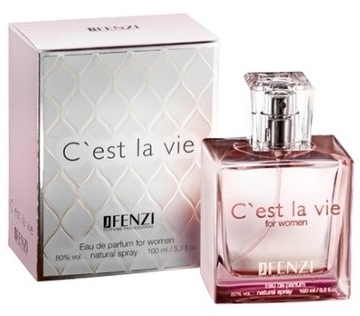 J.Fenzi C'est La Vie EDP PERFUMY BELLE FRANCUSKIE