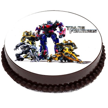 OPŁATEK NA TORT Transformers Optimus Prime 20cm