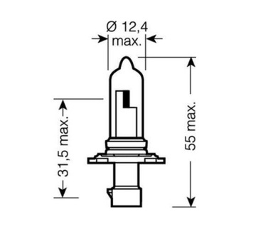 HB3A M-Tech P20D-A 9005XS галогенная лампа