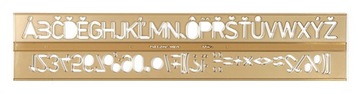 Koh-I-Noor szablon cyfrowo-literowy 748014 20.0 mm