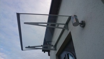 Навес над дверью Roof Straight 270x100 см Alu