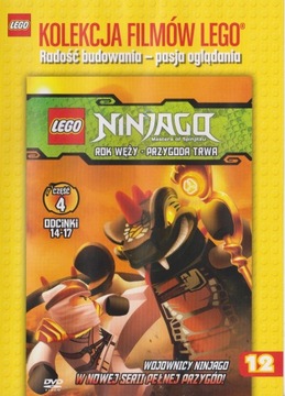 [DVD] LEGO NINJAGO : ROK WĘŻY - część 4 (folia)