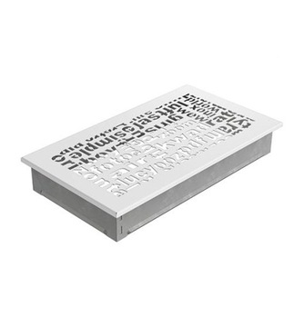 Kratka kominkowa ABC 17/30 biała 30ABCB