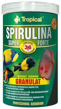 Tropical SPIRULINA FORTE 36% GRANULAT _ 1000ml