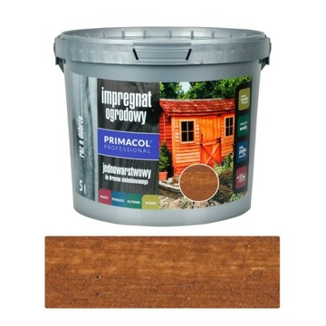 IMPREGNAT OGRODOWY Primacol 5L ORZECH