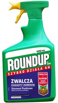 Roundup Hobby efekty juz po 6h 1l gotowy do użycia