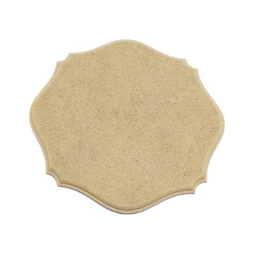 MDK Podkładka kwadrat z falą średnia 10x10cm - [106]