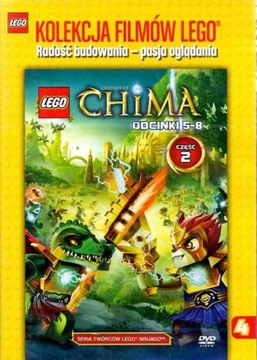 LEGO Legends of Chima. Część 2. Odcinki 5-8. Tom 4