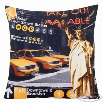 POSZEWKA POSZEWKI OZDOBNE 40X40 NEWYORK EUROFIRANY