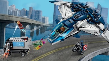 LEGO AVENGERS 76032 ЖЕЛЕЗНЫЙ ЧЕЛОВЕК ПОГОЙКА КВИНДЖЕТА