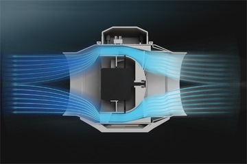 КАНАЛЬНЫЙ ВЕНТИЛЯТОР TB150/160 МАКС.530м3/ч Ø150/160мм ШАРИКОВЫЕ ПОДШИПНИКИ, 2-СКОРОСТНЫЕ