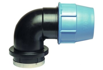 PE kolano skręcane do wody GW 40x6/4 UniDelta