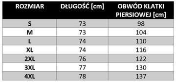 Kamizelka wełniana z wełny owczej Merynos roz. 4XL