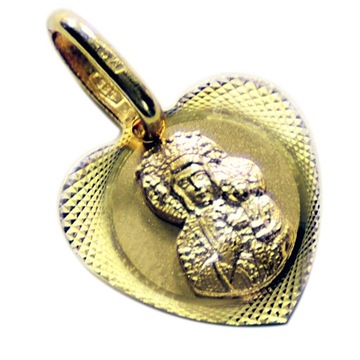 Wisiorek Medalik Złoto Próba 585 Naszyjnik (w458)